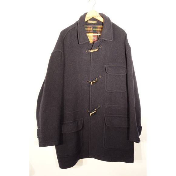 Women's Structure Le Collesioni Wool Overcoat With Front Pocket Adult Size XL - Picture 1 of 15